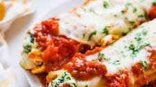 Spinach Manicotti