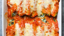 Spinach Manicotti