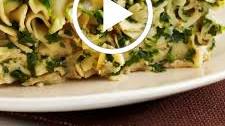 Spinach Noodle Kugel