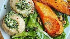 Spinach Pie Stuffed Fish