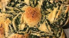 Spinach Ricotta Stuffed “Star” Bread