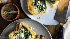 Spinach, Ricotta and Feta Pie