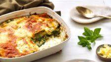 Spinach, Ricotta and Pesto Lasagne