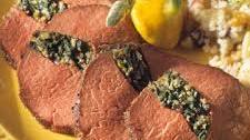 Spinach-Stuffed Beef Tenderloin