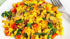 Spinach Tofu Scramble