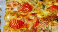 Spinach, Tomato & Cheese Frittata