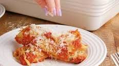 Spinach and Artichoke Manicotti