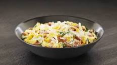 Spinach and Bacon Pasta Carbonara