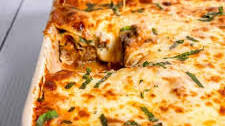 Spinach and Beef Lasagna