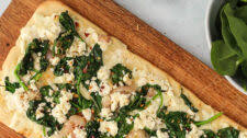 Spinach and Feta Flatbread
