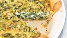 Spinach and Feta Quiche