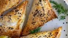 Spinach and Feta Triangles