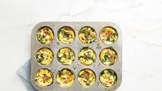 Spinach and Goat Cheese Egg Muffins