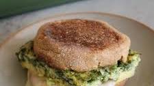 Spinach and Herb Breakfast Sandwiches