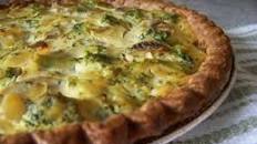 Spinach and Mushroom Tofu Quiche