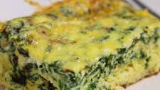 Spinach and Ricotta Egg Bake