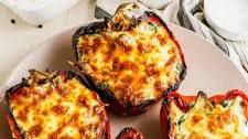 Spinach and Ricotta Stuffed Peppers