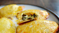 Spinach and Three Cheese Empanadas