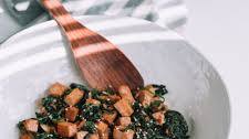 Spinach and Tofu Stir Fry