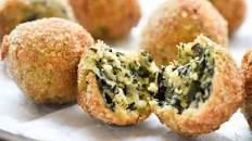 Spinach and ricotta balls