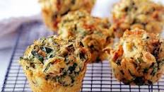 Spinach & feta muffins