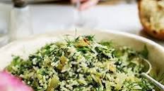 Spinach rice