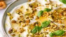 Spring Whipped Ricotta Dip with Honey & Pistachios