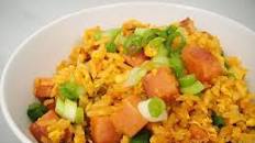 Sriracha and SPAM Fried Rice