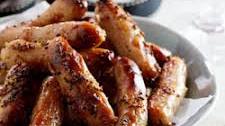 Starters & Canapés: Maple-Mustard Chipolatas
