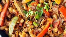 Steak Fajita Pasta