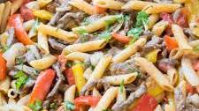 Steak Fajita Pasta Recipe