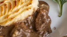 Steak and Lamb Kidney Pie with Potato Crust (Gluten Free)
