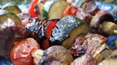 Steak and Vegetable Kabobs