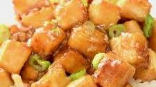 Sticky Lemon Tofu