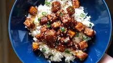 Sticky Sesame Tofu