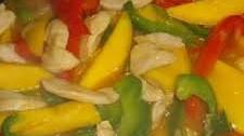 Stir-Fried Mango Chicken