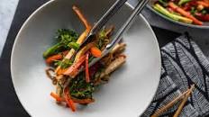 Stir-Fried Noodles with Green Tea