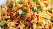 Stir Fry Noodles with Crispy Grated Tofu