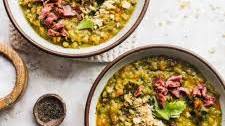 Stovetop Split Pea Soup with Ham