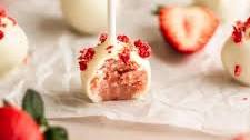 Strawberry Cake Pops Recipe