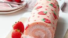 Strawberry Cake Roll