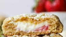 Strawberry Cheesecake Cookies