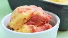 Strawberry Mango Swirl Sorbet