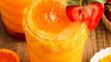Strawberry Orange Mango Mocktail