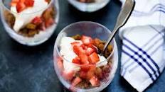 Strawberry Parfait with Mascarpone Cream