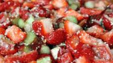 Strawberry Rhubarb Slab Pie
