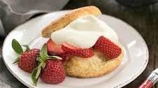 Strawberry Shortcake Recipe with White Chocolate Whipped Cream