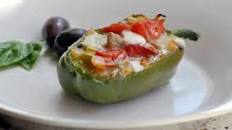 Stuffed Bell Peppers With Brie