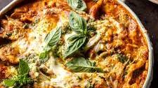 Stuffed Creamy Tomato Basil Pasta Shells