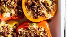 Stuffed Peppers With Rice (Cuban Ajies Rellenos)